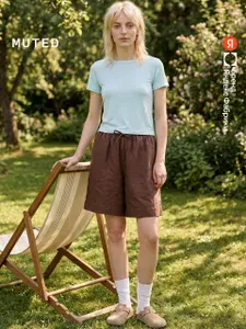 Шорты MUTED из льна и лиоцелла, Яндекс Фабрика