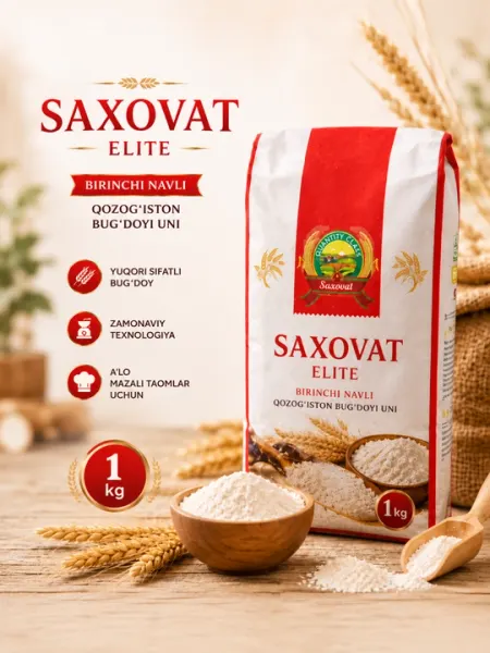 Пшеничная Мука Саховат, первый сорт, 1кг, 2кг, 5кг