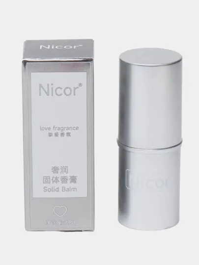 Сухие духи, мужские и женские, в стике, с феромоном, Nicor