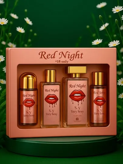Подарочный набор "Red Night", парфюмерная вода, для женщин, 100 мл