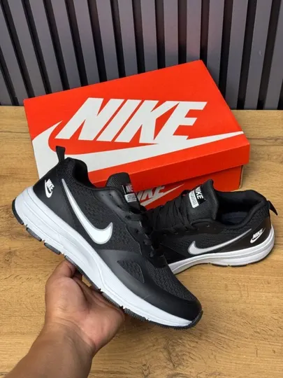 Кроссовки Nike для мужчин, легкие кроссовки для бега, дышащая сетка, с коробкой