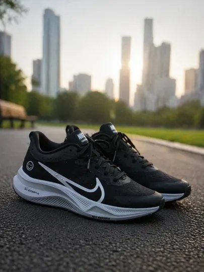 Кроссовки Nike в спортивном стиле для мужчин и женщин