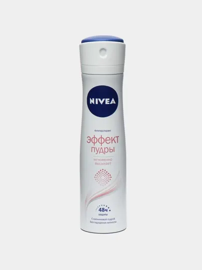 Дезодорант-спрей для женщин NIVEA, эффект пудры с каолиновой пудрой, 150 мл