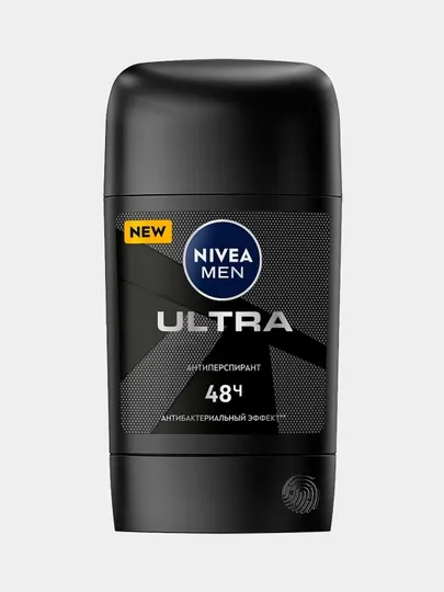 Дезодорант стик nivea ultra для мужчин, 50 мл