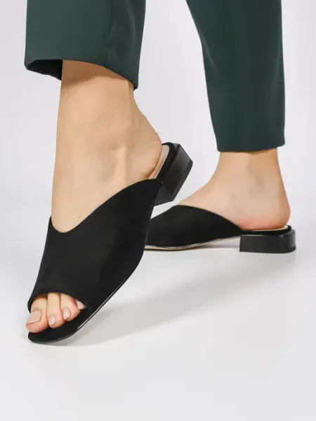 NN_ShoeS Сабо женские на каблуке, мюли летние