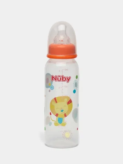 Бутылочка Nuby NV03004, с соской, 240 мл