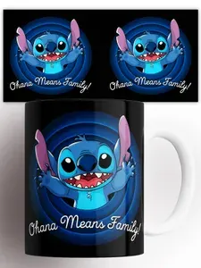 Кружка детская Стич Ohana значит семья 330 мл