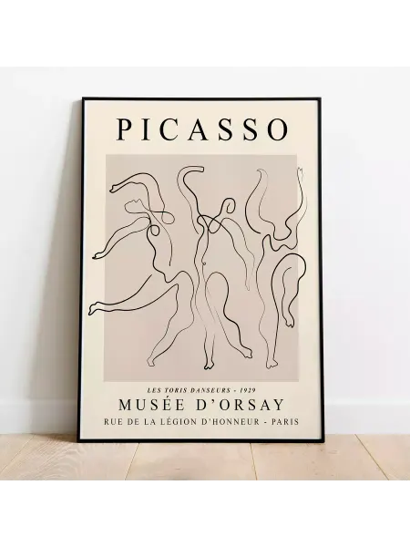 Onllyart Постер PICASSO танцующие люди