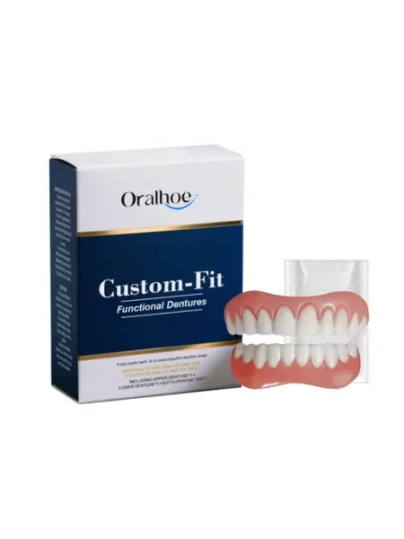 Набор зубных протезов Oralhoe с декоративными элементами. Уд…
