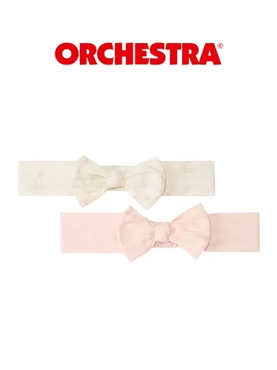 Детская повязка на голову — Orchestra (2 шт.), хлопок, для малышей