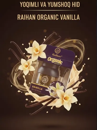 Raihan Organic ароматизатор для автомобиля с длительным приятным ароматом