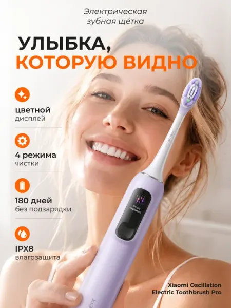 Xiaomi Электрическая зубная щетка Oscillation Pro