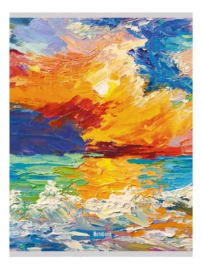 Тетрадь А4,60л,клетка,Painting клетка, Канц-Эксмо мелованный картон, глянц. ламинация
