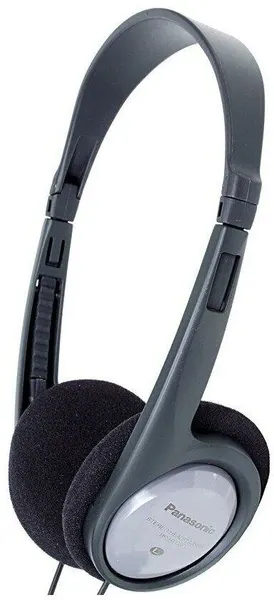 Наушники PANASONIC RP-HT010GU-H, накладные, проводные, серые