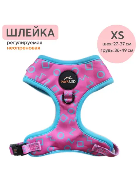 ParkLap Неопреновая анатомическая шлейка, Барб, XS