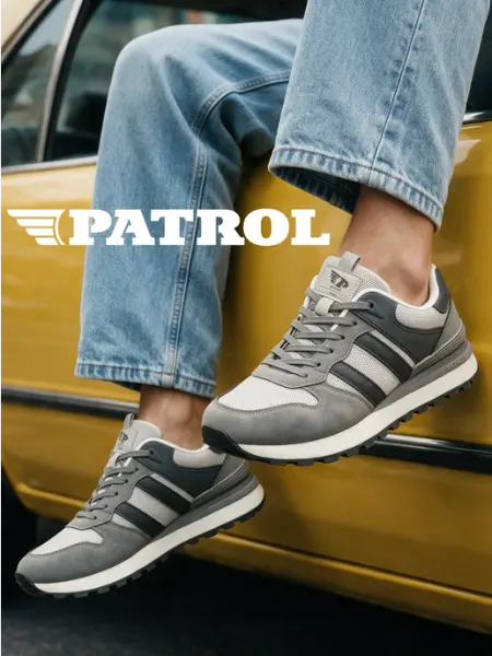 PATROL Кроссовки мужские летние дышащие