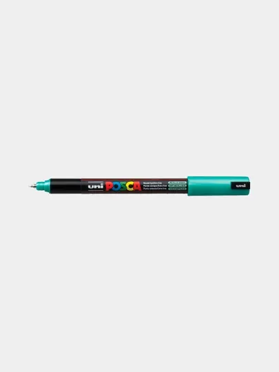Маркер перманентный Posca PC-1MR Uniball, зеленый