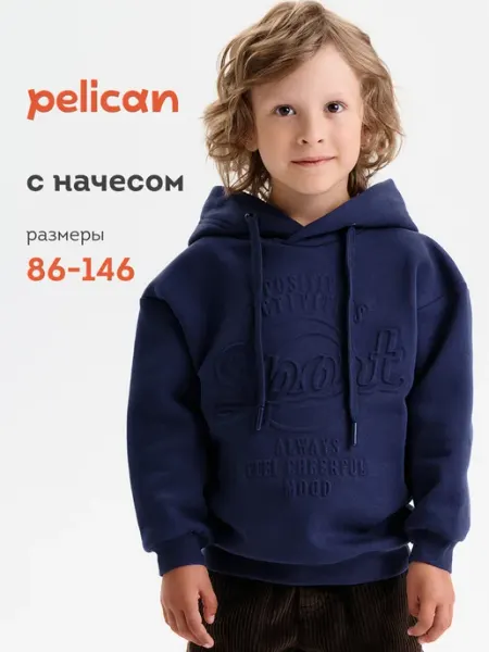 Pelican Худи утепленное с начесом