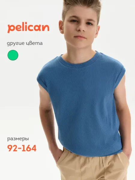 Pelican Майка летняя из вискозы и хлопка