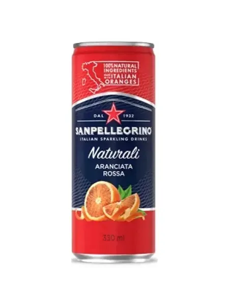 Напиток газированный S.Pellegrino Красный Апельсин алюмини