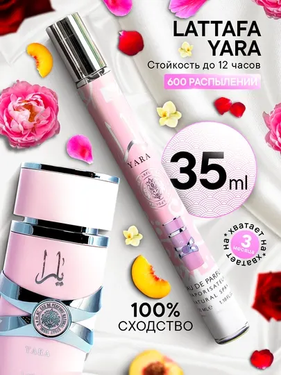 Парфюмерная вода для женщин "YARA Perfumes", 35 мл