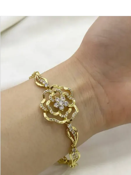 PERI SHOP Бижутерный браслет Цветок нежности