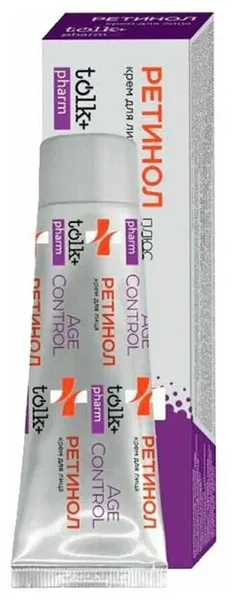 Tolk pharm Крем для лица косметический, Ретинол, 40 мл.