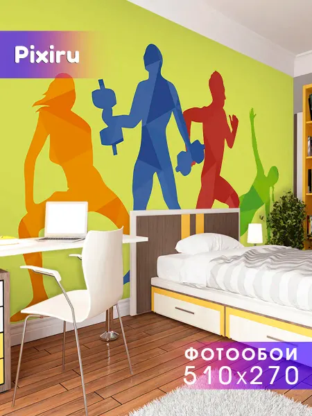 Pixi.ru Фотообои флизелиновые Спорт