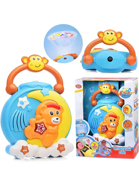 Play Smart Игрушка развивающая Сладкий сон с проектором_звук