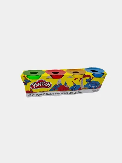Пластилин в баночках для лепки Play-Doh, 4 шт, 6 шт, 12 шт, набор инструментов для лепки