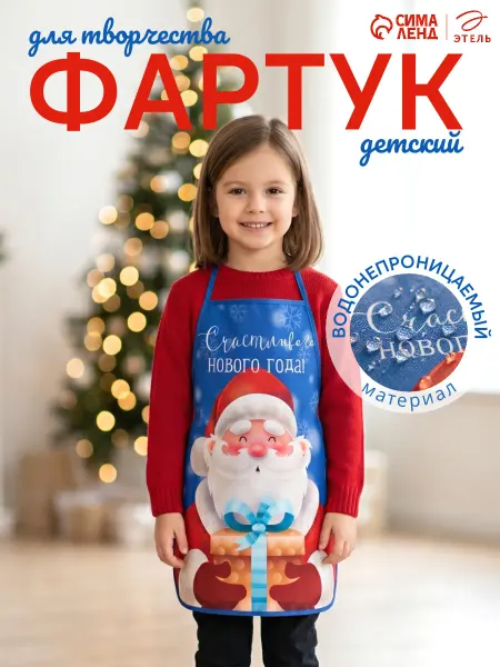 Этель Фартук детский школьный для трудов и творчества
