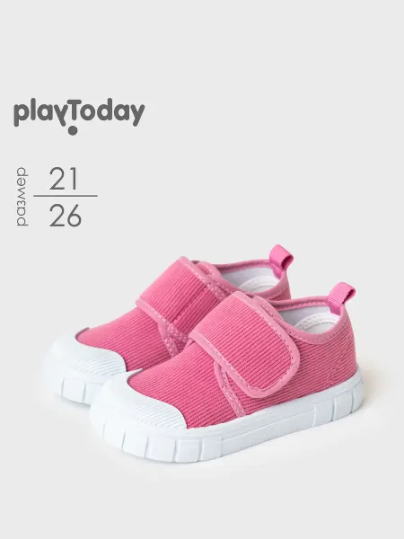 PlayToday Кеды детские легкие на липучке