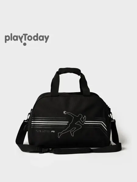PlayToday Сумка спортивная для подростка с карманами черная