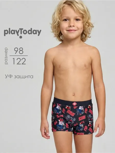 PlayToday Плавки купальные детские для пляжа и бассейна с УФ-защитой