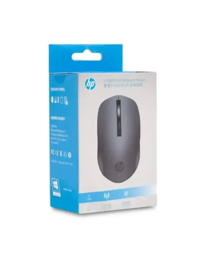 Беспроводная мышь HP S1000 PLUS, подходит для всех компьютеров и ноутбуков