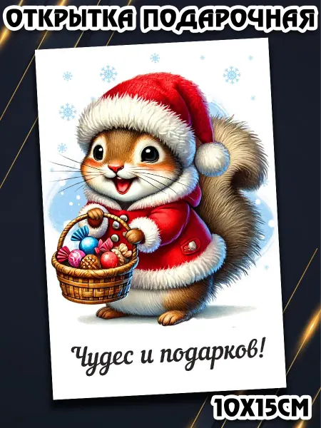Podarkez Открытка с новым годом ребенку
