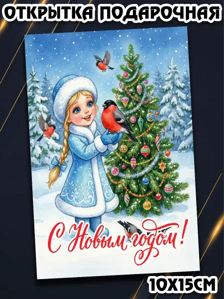 Podarkez Открытка Новый год ссср сюрприз