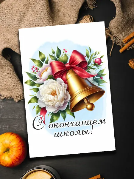 Podarkoz Открытка последний звонок