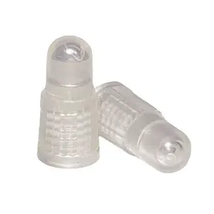 Пластиковые колпачки на ниппель PRESTA (FV), прозрачные, 2 шт