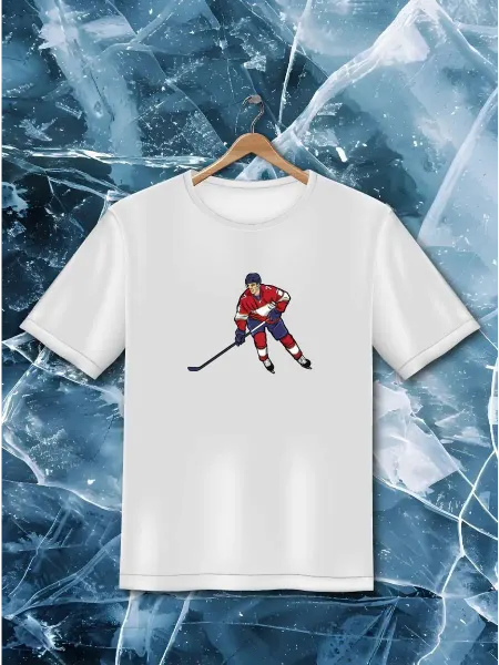 Print T-shirt Футболка хоккей
