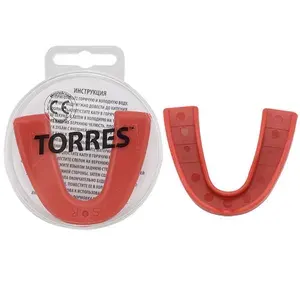 Капа боксерская TORRES PRL1021RD, красная