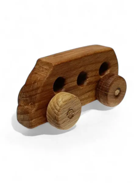 Наследие Деревянная игрушка автобус детский