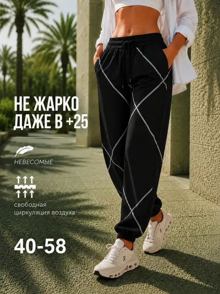 Profit_wear Спортивные штаны летние для фитнеса