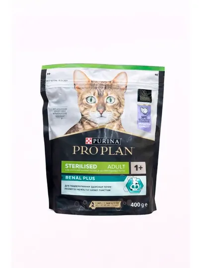 Proplan для стерилизованных вкус индейка 400 гр