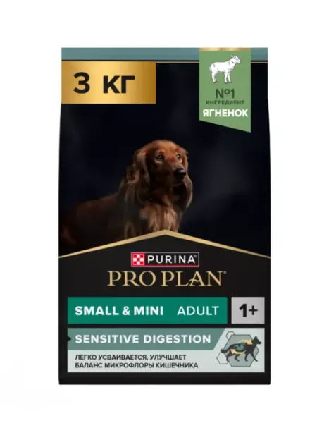 Proplan для маленьких пород с ягненком 3 кг