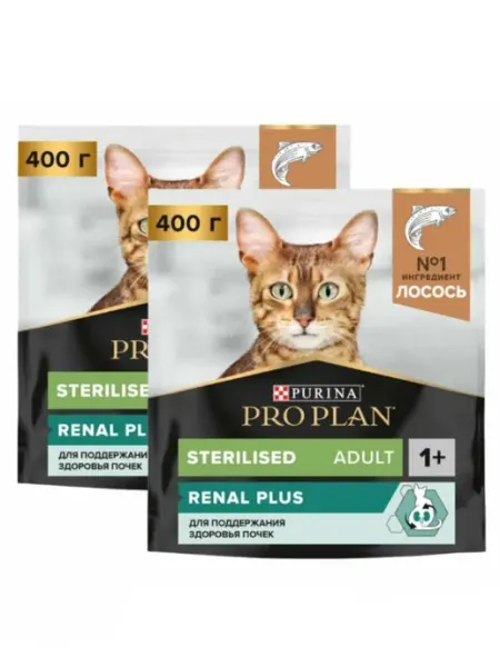 Purina Proplan для стерилизованных кошек с лососем 400 гр