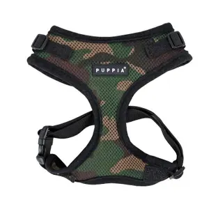 Шлейка для собак PUPPIA "Ritefit", камуфляж, M (Южная Корея)