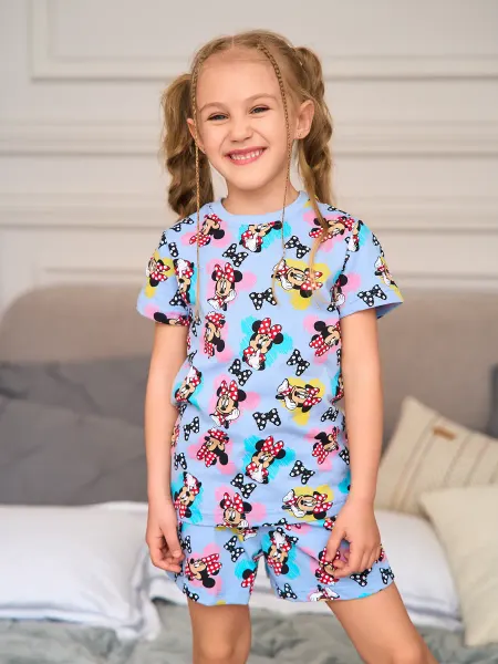Qualikids Пижама детская футболка шорты хлопок