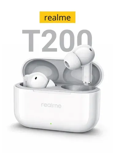 Беспроводные наушники Realme T200 White