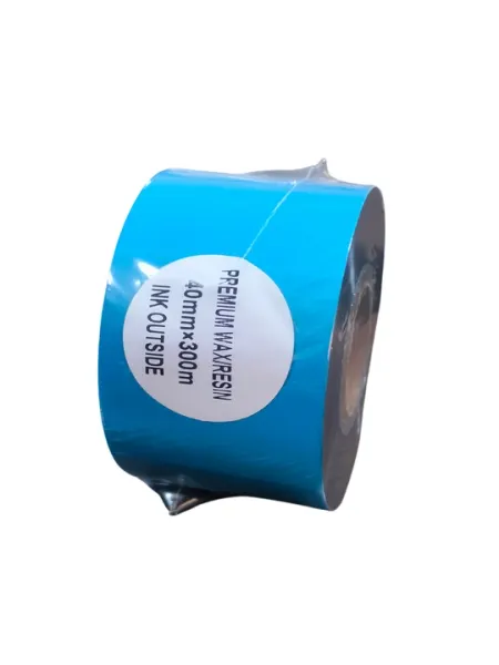 Риббон Premium WAX/Resin, термотрансферная лента, черный, для термопринтера, 1 шт